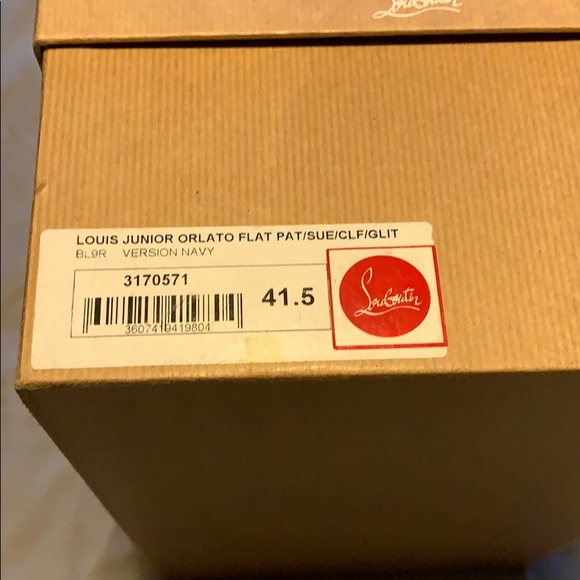 Authentic Christian louboutin sneakers sz 41.5 main image 6